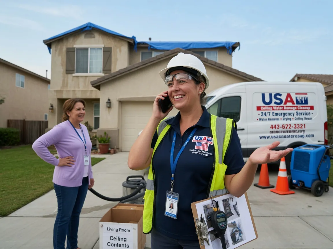 Ceiling Water Damage Restoration Ray, MI FAQs